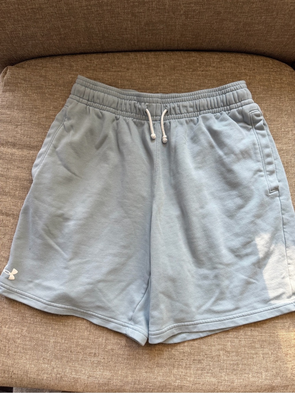 Under Armour Light Blue Men's Athletic Shorts